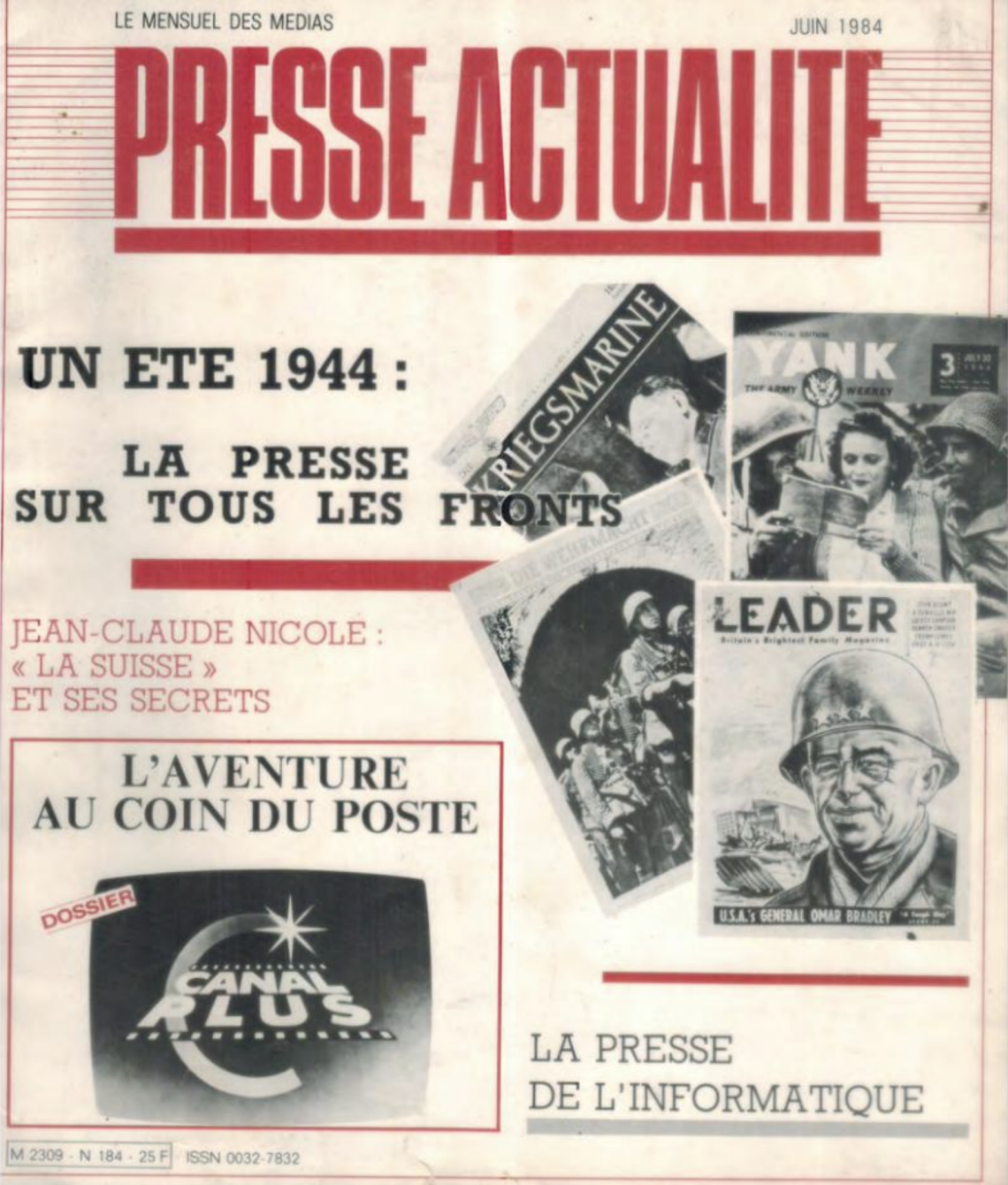 Presse Actualités : La naissance de Canal Plus (1984)